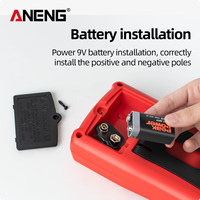 ANENG DM850 Multimètre numérique professionnel 1999 points de mesure Testeur automatique de tension AC/DC Ohmmètre Ampèremètre Détecteur