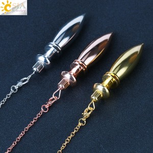 CSJA - Péndulo de Latón para Adivinación, Sanación, Reiki y Espiritualidad, Estilo Egipcio Karnak, Venta al por Mayor, G869 - Product Image 4