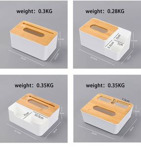 Boîte à mouchoirs en bambou imperméable de haute qualité avec couvercle en bois accessoire décoratif pour la maison multi-style - Product Image 6