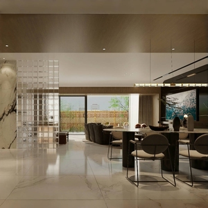 Nexus Dịch vụ thiết kế nội thất biệt thự tối giản hiện đại với kết xuất hiệu ứng 3D để trang trí và xây dựng nhà - Product Image 2