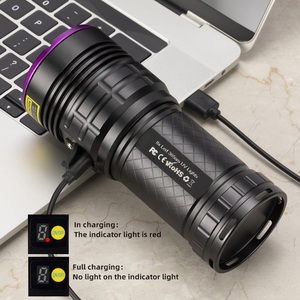 160W High Power UV Flashlight Blacklight Cat <strong>Dog</strong> Urine Stain Tinea Ore Money Scorpion Marker Powerful Rechargeable UV Torch <strong>Lamp</strong> - Product Image 4