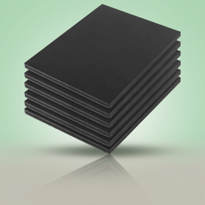 High Quality Pima PVC WPC <b>Foam</b> Board <b>Sheet</b> Model 20250514 12mm Thickness 0.6 G/cm3 Density Black Color Waterproof Furniture Wall - Product Image 1