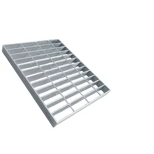 Matériaux de construction en métal Fournisseur chinois Caillebotis en acier galvanisé, plaque de grille en acier, caillebotis en acier au sol