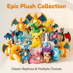 Colección de Peluches Pokémon de Alta Calidad, Más de 100 Modelos, Familia Eevee, Charizard, Animales de Peluche, Máquina de Garras para Niños, Juguetes de Regalo - Product Image 1