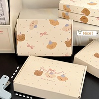 Vente en gros de boîtes en papier kraft pliables pour boulangerie, sushis, emballages alimentaires, avec impression personnalisée en couleur, style avion