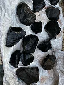 Wholesale High Quality Gemstones <b>Black</b> <b>Obsidian</b> Rough Gemstones Best Color and Quality <b>Obsidian</b> Gemstones - Product Image 5