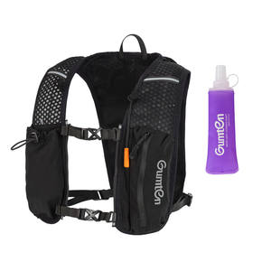 Chaleco de Hidratación para Correr, Mochila Ligera y Aislada con Botella de Agua Flexible de 250 ml para Senderismo, Trail Running, Ciclismo, Carreras, Maratón - Product Image 1