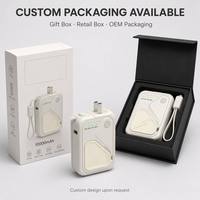 Bestseller Chargeur sans fil magnétique 3-en-1 avec câble intégré, prise AC multifonction, capacité 20 000 mAh, plastique, 22,5 W