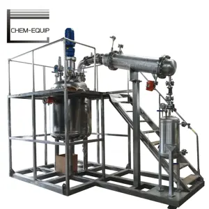100 Liters Wood Reactor Glue Reactor with Vertical Condenser