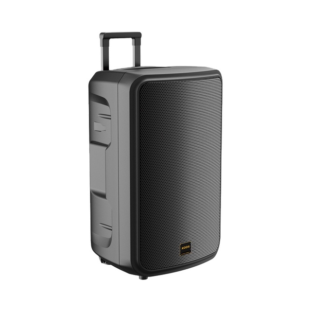 Good Quality 15 Inch Trolley Koda Speaker with Rechargeable Battery Trolley Speaker Portable