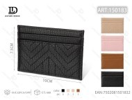 Porta carte in pelle PU da 4 pollici dal design minimalista per carte Mth 150103 - Product Image 1