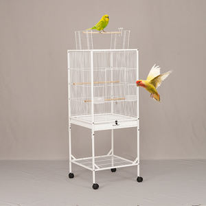Fabrika doğrudan tedarik kuş ev süs evcil hayvan kafesi kuş kafesi toptan papağan kafesi - Product Image 3