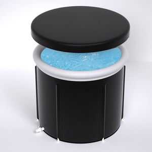 Free Standing SPA Portable Folding <b>Inflatable</b> Ice Hot <b>Bath</b> Tub for Adults PVC <b>Inflatable</b> <b>BATH</b> TUB Durable Cold Plunges - Product Image 4