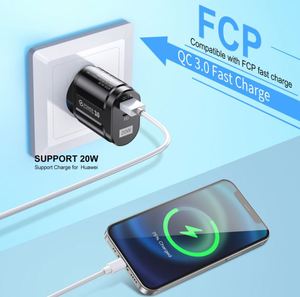 Tête de charge rapide PD20w pour de nombreux modèles de chargeurs de téléphone portable, norme européenne, norme américaine - Product Image 4