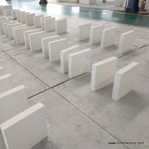 บล็อกหล่อหลอมรวม azs mattoni หักเหสำหรับแขวนผนังในเตาแก้วลอย - Product Image 3