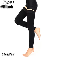 Bas de varices médicaux Symptômes d'œdème thérapeutique Slim Fit Compression 20-30 Mmhg Collants Classe 1 2 3 des varices