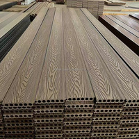 Planche de revêtement extérieur en WPC certifiée CE, écologique, pour terrasse, balcon, villa