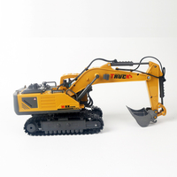 YL Factory Großhandel 2.4G Wireless RC Bagger Spielzeug Experten stufe Hydraulisches fern gesteuertes Auto mit USB-Kabel und Ladegerät