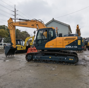 Excavatrice Hyundai 220LC-9S d'occasion en bon état, excavatrices d'occasion Hyundai 220LC-9S à vendre - Product Image 6