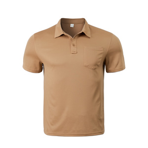 Nouveautés d'été pour hommes : Vêtements transfrontaliers Europe-Amérique, lavables en machine, poches plaquées, fermeture ouverte, 100 % polyester - Product Image 4
