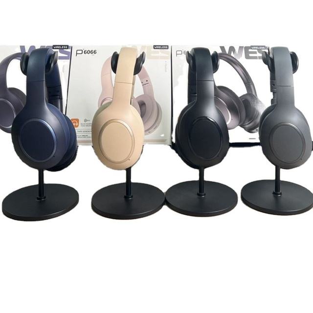 P6066 Wireless Noise Reduction Headphones-HIFI Stereo IPX7 Waterproof 40mm Drivers Low Latency Music Gaming 6-8 Hours