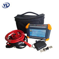 ZYL-S100A Medidor de Resistencia de Bucle Portátil, Comprobador de Resistencia de Contacto, Microohmímetro de CC de 100A, Interfaz en Inglés, 1.35kg