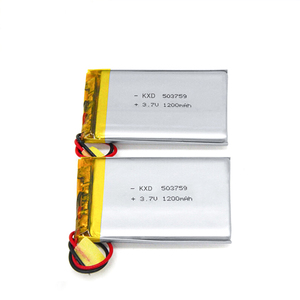 Baterai Li-polymer 503759PL 1200mah 3.7v 4.44wh - Product Image 3