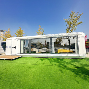 Capsule spatiale, hébergement mobile, chambre moderne, design en aluminium, plaque Apple Chengfang, hôtel dans la zone panoramique, résidence intégrée en plein air - Product Image 4