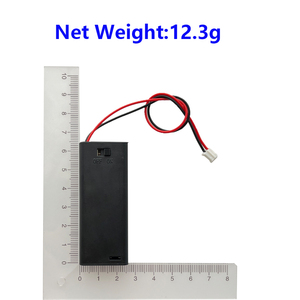 Boîtier de support de piles AAA 2 cellules 3V OKY6008-5 avec interrupteur marche/arrêt et connecteur JST - Product Image 6