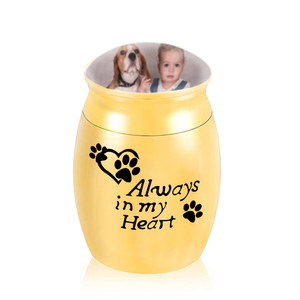 Cremazione urna ricordo gatti e cani può essere personalizzato foto urna cremazione souvenir-Sempre nel mio <span class=keywords><strong>cuore</strong></span> - Product Image 3
