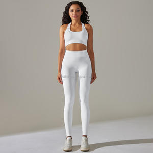 High Support <b>Plus</b> <b>Size</b> Breathable Crew Neck Back Sports <b>Bra</b> Outwear Shockproof Running Fitness Clothing Yoga Wear - Product Image 3