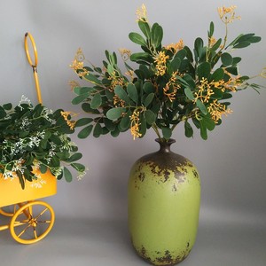 2026 En gros, branche artificielle de feuilles d'eucalyptus et d'olivier avec fruits et verdure pour la décoration DIY de mariages et de la maison - Product Image 3
