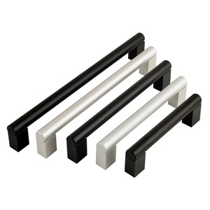 Extension de poignée de porte moderne en alliage d'aluminium solide tige à la mode pour commode armoires chambre armoire meubles pour tiroir - Product Image 1