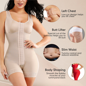Hexin Full Body Shaper De Mujer Vente en gros Gaine Shaper Colombianas Bodys Bbl Butt Lift Shorts Shapewear - Product Image 6