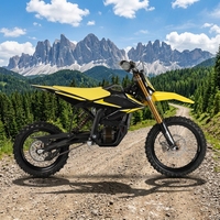 Moto électrique de style Surron Storm Bee, 8 kW, 58 V 22 Ah, 65 km/h, longue portée, pneus tout-terrain, freins à disque avant et arrière, moto sportive
