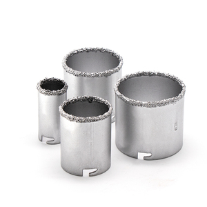 Kit de 8 scies cloches en carbure de tungstène à revêtement de grain, brasées sous vide, pour <span class=keywords><strong>carrelage</strong></span> et céramique, très vendu - Product Image 2