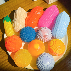 Peanut-Shaped <b>Squishy</b> Toy PVA Filled TPR Stress Relief Squeeze Toy for All Ages - Product Image 4