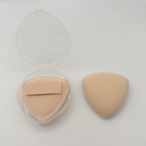 Triangolo di velluto fondotinta spugne per il trucco con cuscino d'aria in polvere Puff commercio Assurance Opp borsa o custodia o scatola di spugne per il viso - Product Image 6