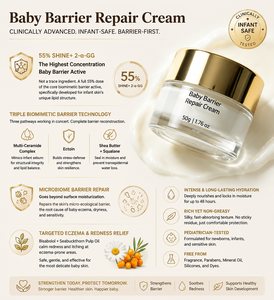 Crème réparatrice douce pour le <span class=keywords><strong>visage</strong></span> de bébé, crème hydratante pour le soin de la peau du bébé - Product Image 5
