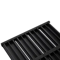 Plaque de base de douche solaire en PVC + SS Élément de sol pour douche de jardin Panneau d'échelle de piscine antidérapant Pédale de douche