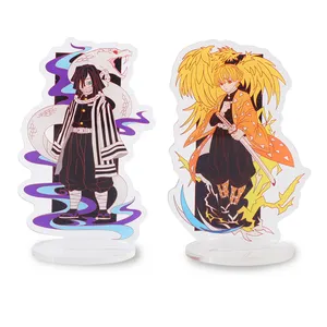 Acrylic Mirror Standees Custom Acrylic Block Keychain Clear Acrylic KeychainPopular Phone Charms Phone Strap Demon Slayerkpop