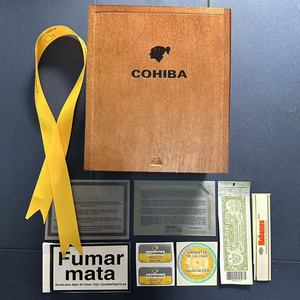 Cajas de cigarros Serie CO Siglo VI con sello de garantía, cinta, bandas para cigarros, etiquetas, sets de stock, Partags azules, sets Maestro, MOQ bajo 100 unidades - Product Image 1