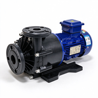 Pompa Sentrifugal Horizontal Magnetic Drive K Dnny 1.5kW KDM-J16H GFRPP/CFR ETFE Plastik 220V/380V Laju Alir 160 L/mnt