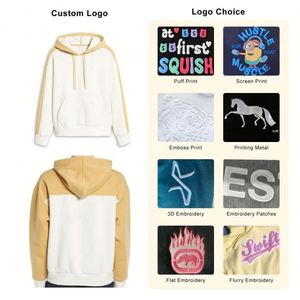 Sweat à capuche d'hiver pour homme, 100% coton, épais, décontracté, pour l'entraînement, en molleton teint uni/éponge française, coupe-vent, écologique - Product Image 2