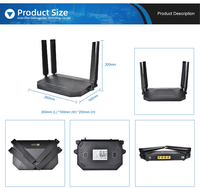 BT-PON BT-G712AX WiFi6 ONT GPON/EPON 5.8GHz 2.4/5GHz SC/UPC 4 RJ45 Portlu Fiber Kablosuz ONU CATV FTTH FTTX