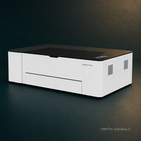 Graveur et découpeur laser CO2 Vmyth Genesis-C 60W, machine de bureau 500*300mm pour bois, acrylique, cuir, métal, verre, neuf