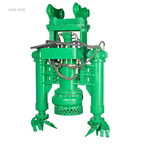 Pompe à jet de 15 CV montée sur excavatrice - Pompe hydraulique pour boues de sable pour le dragage de rivières - Product Image 1