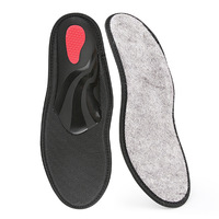 Semelles orthopédiques sportives en feutre pour soutien de la voûte plantaire, correction des pieds en X, voûte plantaire affaissée, pieds en X, pieds en Y, anti-vibrations