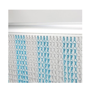 Kiến Trúc Trang Trí Đôi Móc Chuỗi Cửa Rèm Dệt Nhôm Móc Kim Loại Liên Kết Lưới Cho Màn Hình Ứng Dụng Uốn - Product Image 3