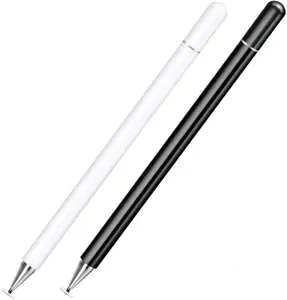 Disc Stylus Pen for Touch Screens, Fine Point Capacitive Pencil Compatible for iPad, iPhone, Android Smartphones and Tablets